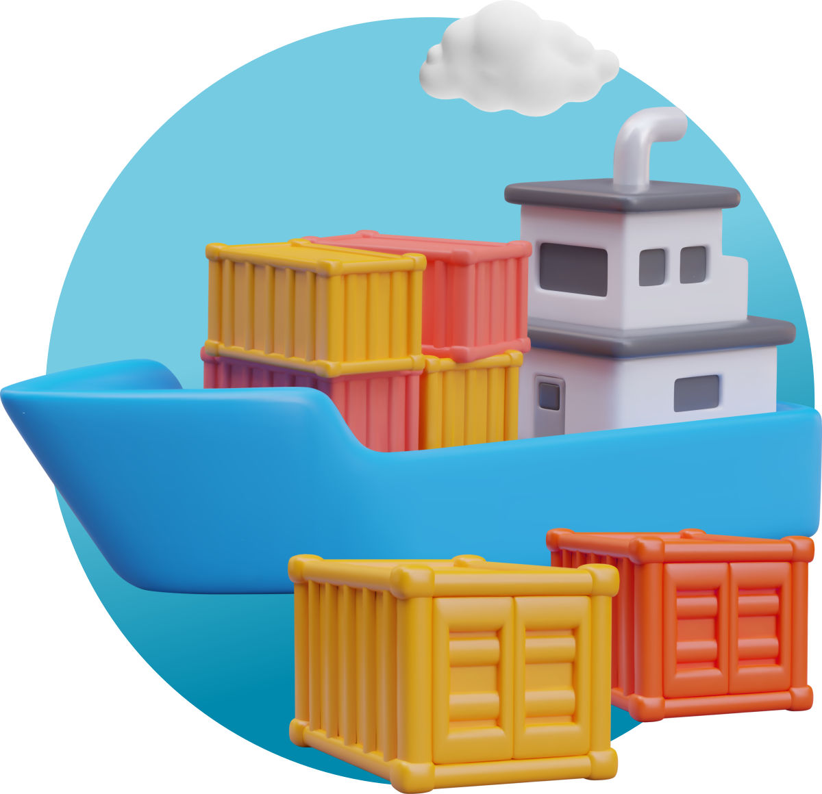 sea shipping icon
